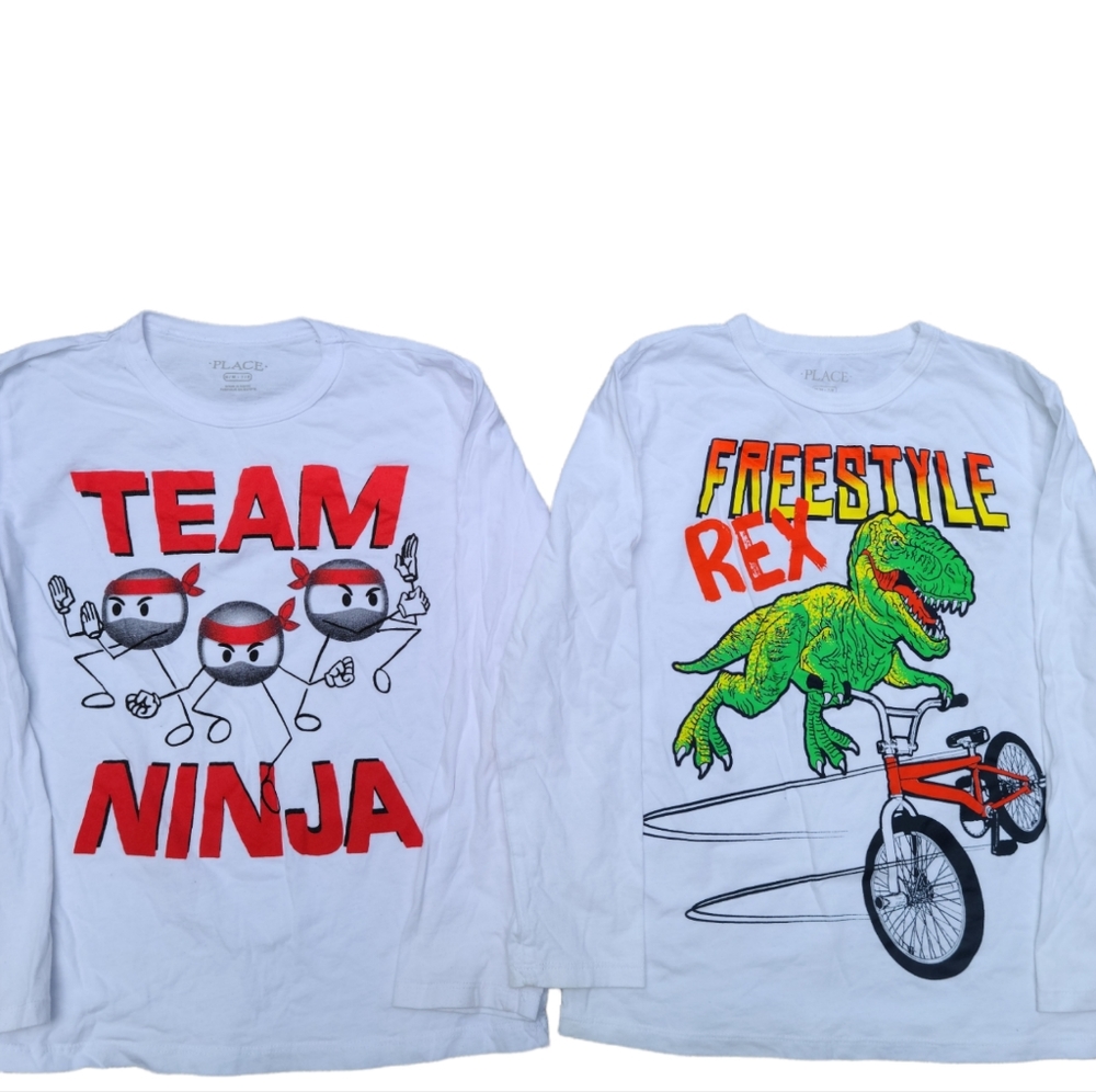 Boys Long Sleeve Graphic Tees